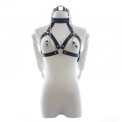 Fetish Open Bra With Nipple Clamps