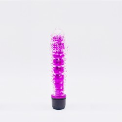 Pimp Vibe Crystal Vibrator Purple 