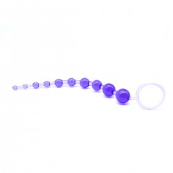 Anal Jelly Beads Purple 