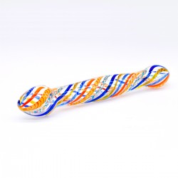 Glass Coloured String Double-end Dildo 